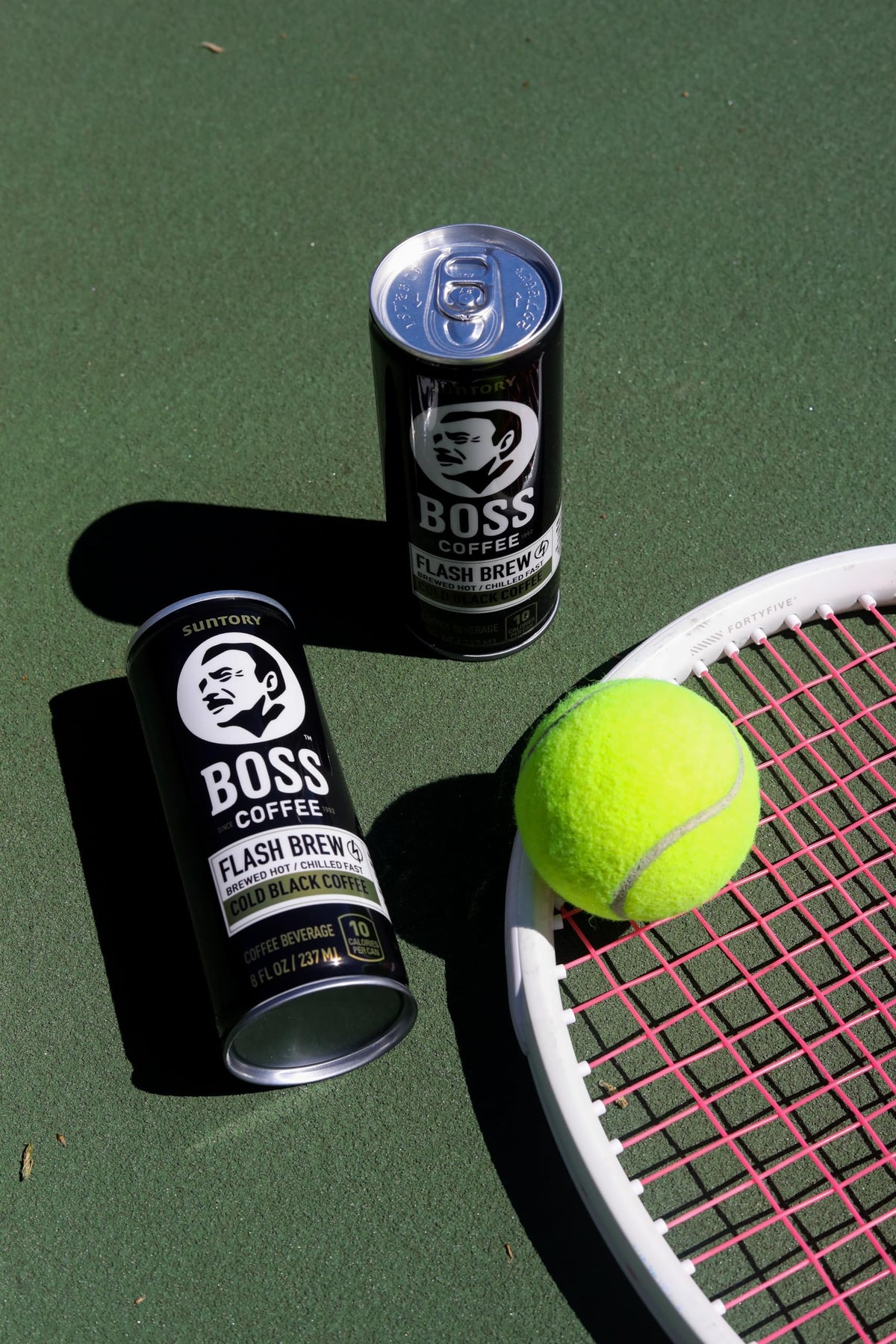 BOSS Coffee by Suntory Flash Brew Original Black Coffee – 8oz Can, 12 Pack, Ready to Drink