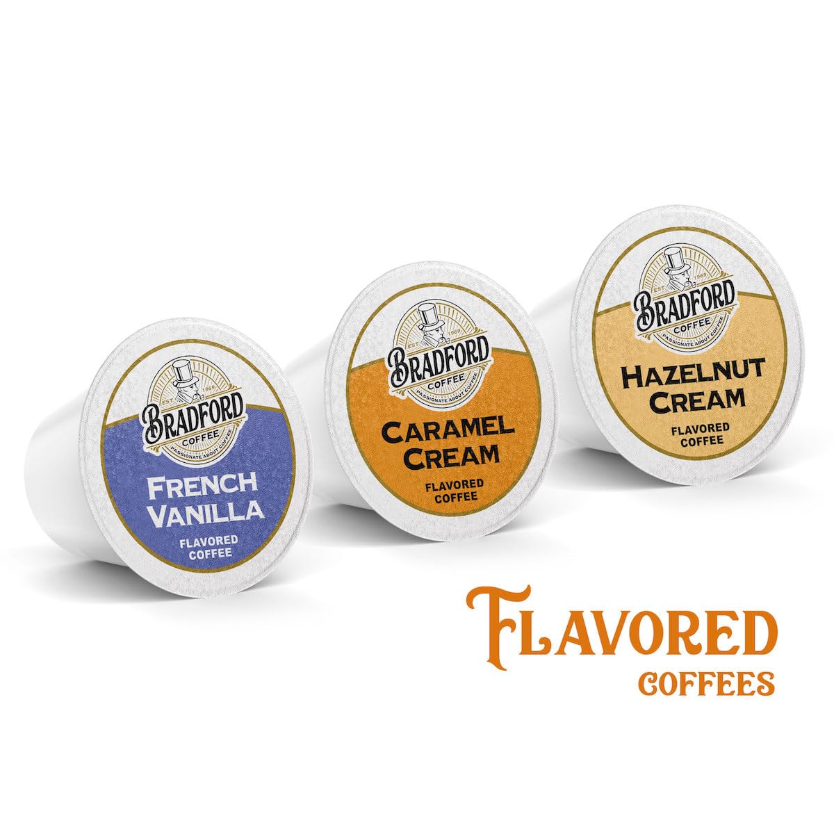 Bradford Coffee Roasters Keurig K-Cups Variety Pack – 100 Count, 8 Assorted Samplers