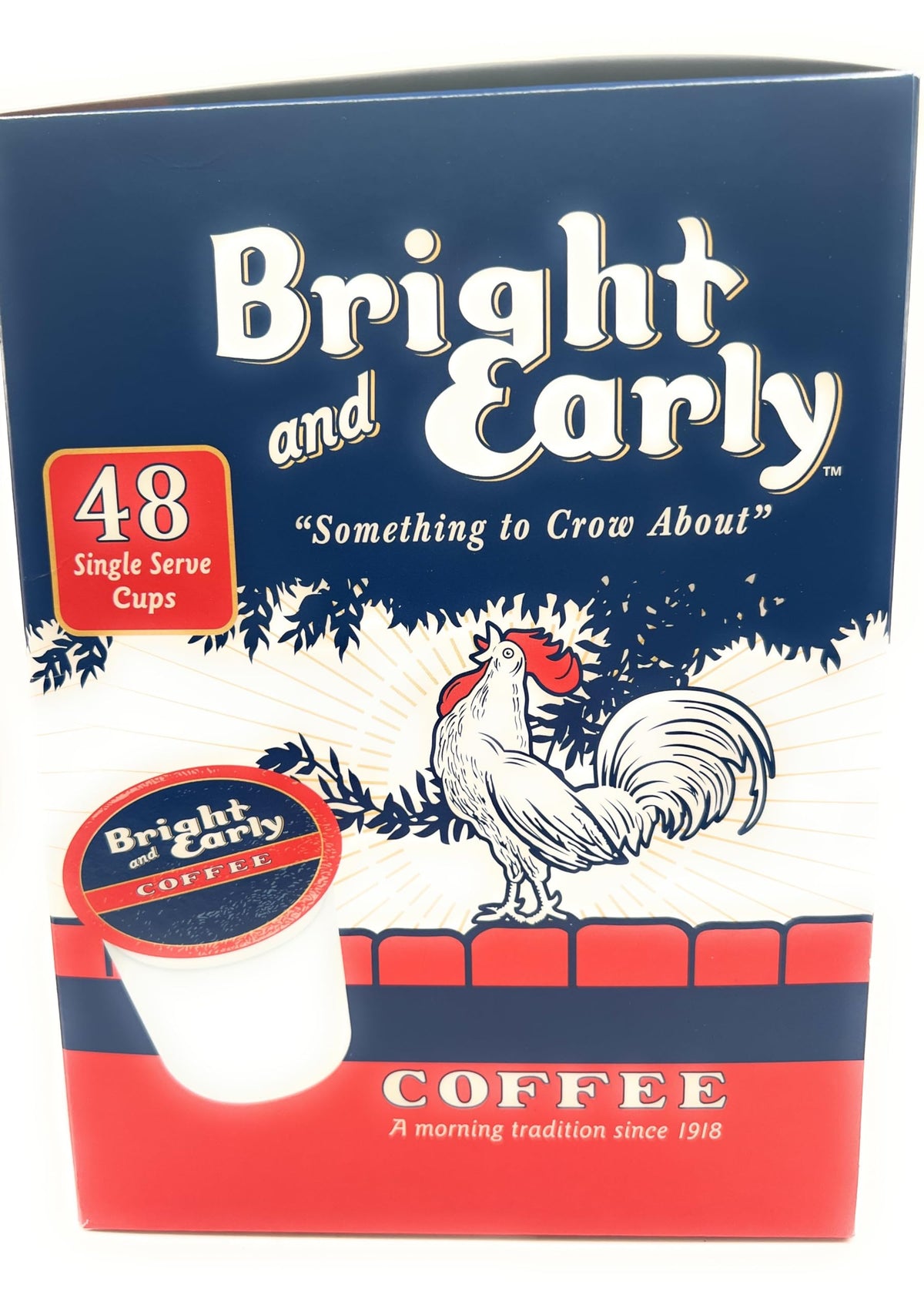 Bright and Early Texas Cinnamon Coffee Pods for Keurig — 96-Count Single Serve Cups