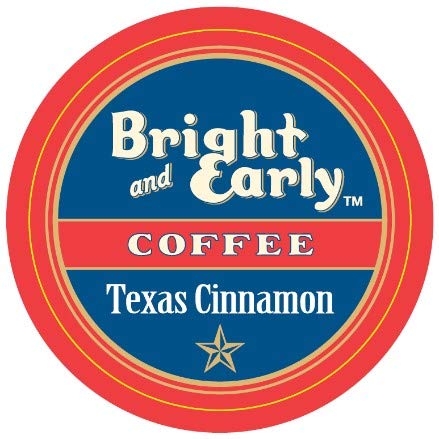 Bright and Early Texas Cinnamon Coffee Pods for Keurig — 96-Count Single Serve Cups