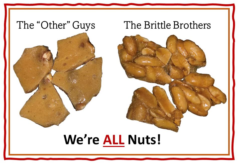 Brittle Brothers Bacon Peanut Brittle - 16 oz Gift Box | Gourmet Candy