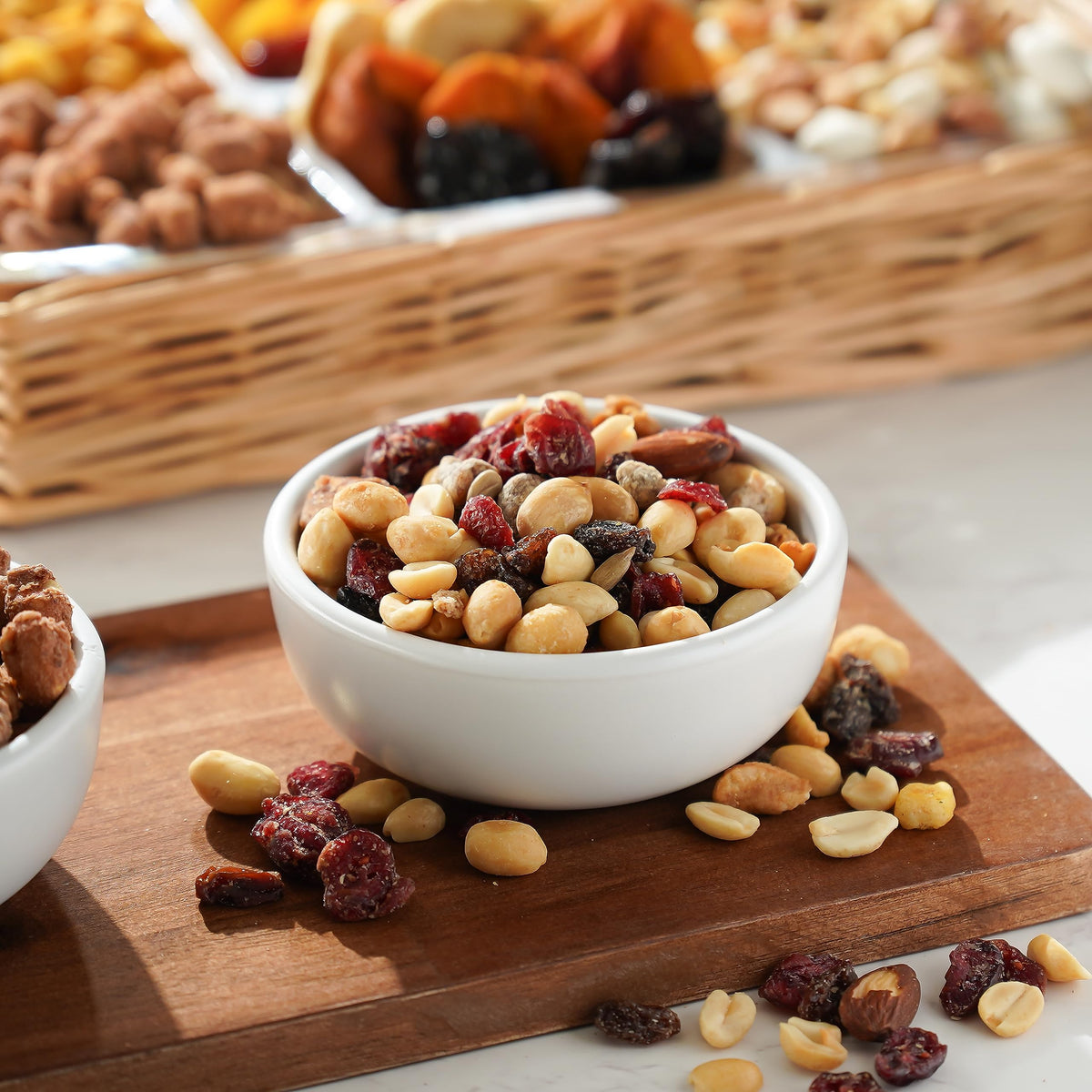 Broadway Basketeers Deluxe Thank You Gift Basket – Premium Dried Fruit & Nuts