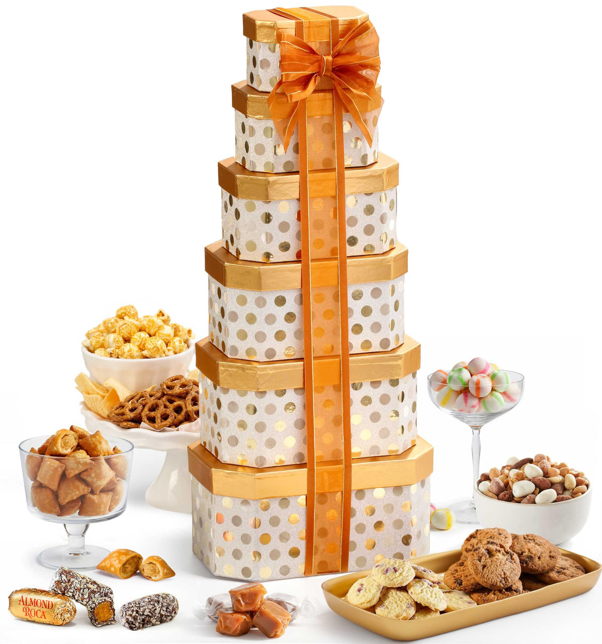 Broadway Basketeers Mother's Day Basket – Gourmet Snack Gift, Kosher