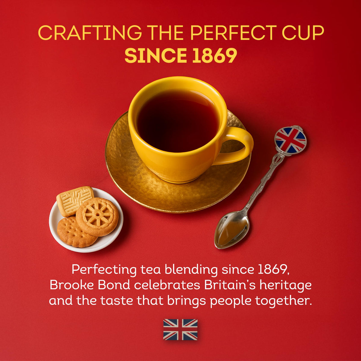 Brooke Bond Red Label Black Tea – Premium Loose Leaf, 900g