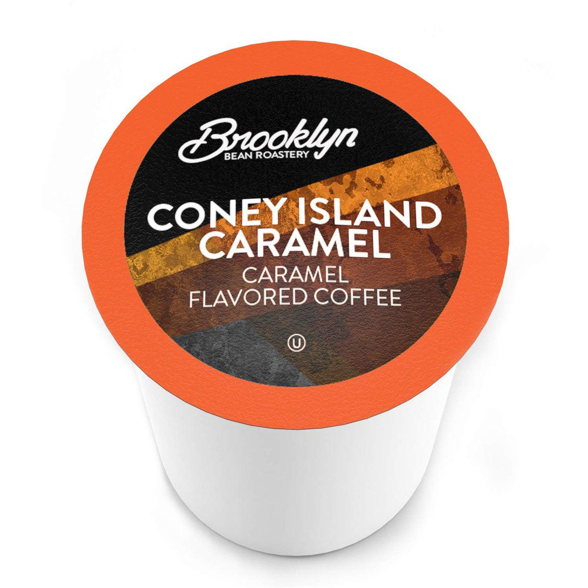 Brooklyn Beans Coney Island Caramel Gourmet Coffee Pods – Keurig K-Cup Compatible, 40 Count, Rich & Creamy