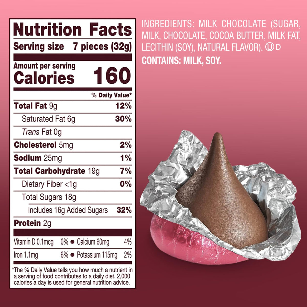 Buha Sweets Milk Chocolate in Pink Foil – 3 lb Bulk Bag (Approx. 300 Pieces)