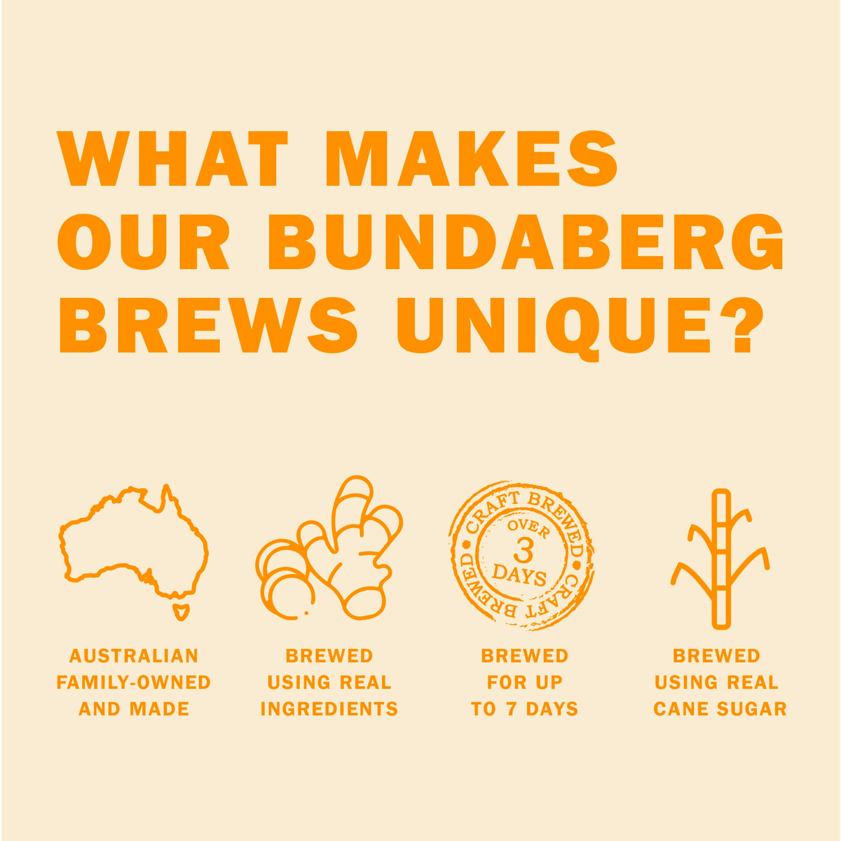 Bundaberg Ginger Beer 24-Pack | 6.8oz Cans | Naturally Brewed