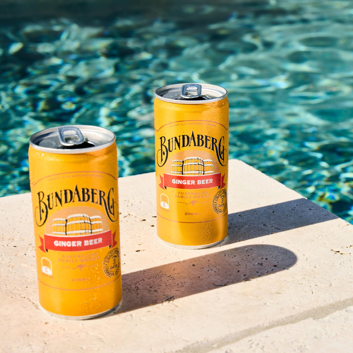 Bundaberg Ginger Beer 24-Pack | 6.8oz Cans | Naturally Brewed