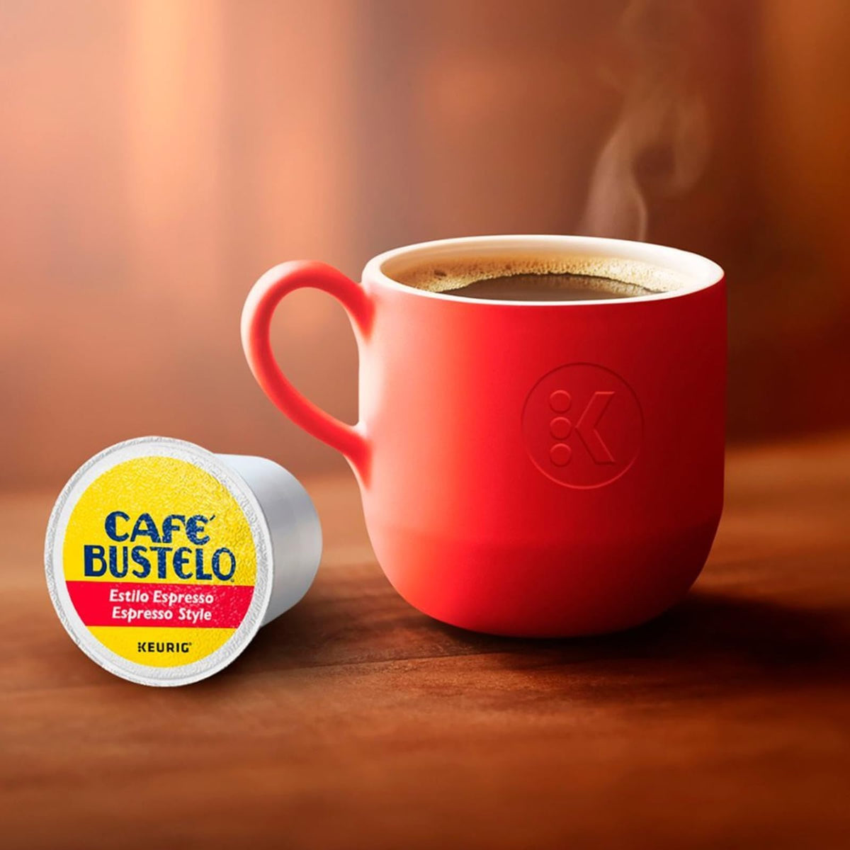 Cafe Bustelo Espresso Roast K-Cup Packs – 48 Count