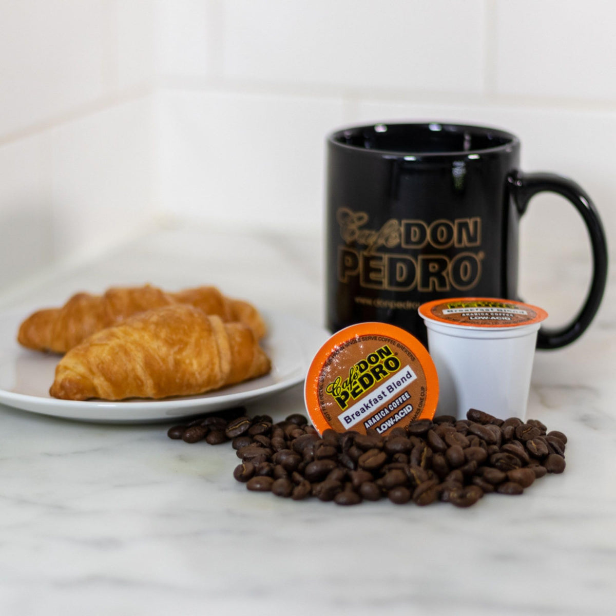 Cafe Don Pedro Low Acid Arabica Variety Pack – 72 Keurig K-Cups, 6 Flavors
