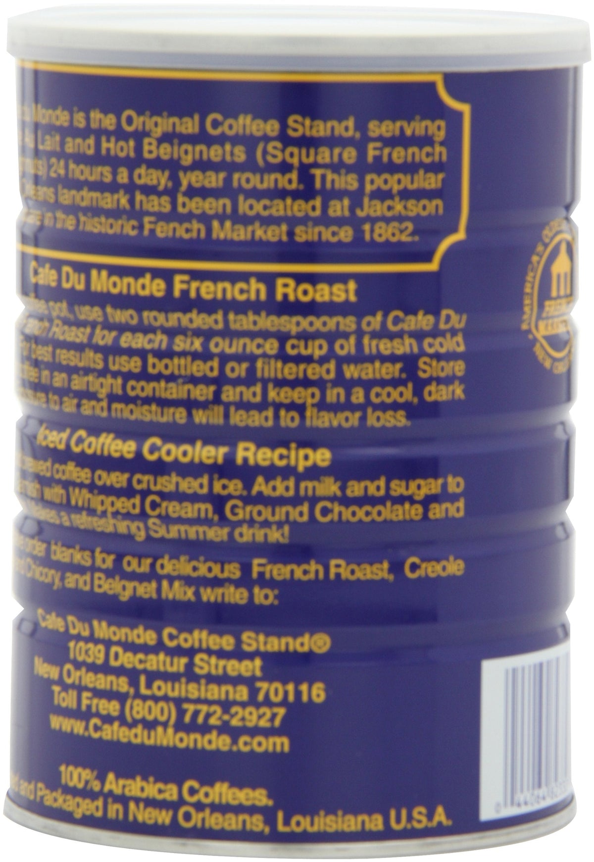 Cafe Du Monde French Roast Coffee – 13 oz Pack of 3 | 100% Arabica, Smooth