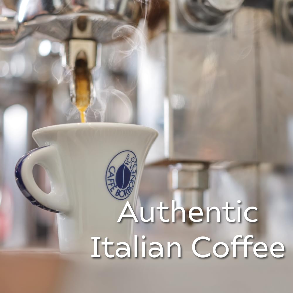 Caffè Borbone Espresso Pods – Miscela Rossa Red Blend, Dark Roast, 50 ESE Pods