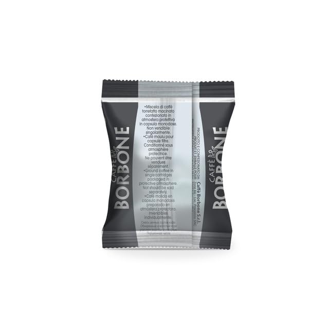 Caffè Borbone Miscela Nera Espresso Pods – 50 Count, Nespresso Original Compatible