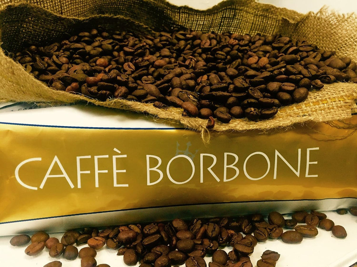 Caffè Borbone Miscela Oro Whole Bean Coffee – Gold Blend, Dark Roast, 4.4 lb Pack (2 x 2.2 lb)