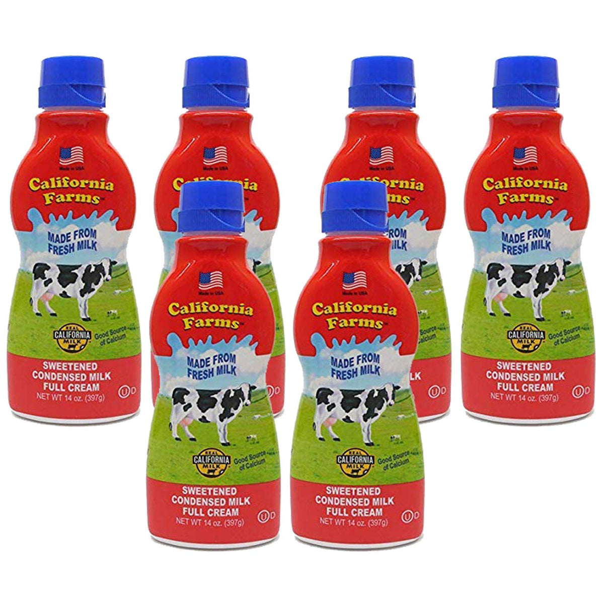 Califia Farms Sweetened Condensed Milk – Full Cream, 14 oz, Pack of 6