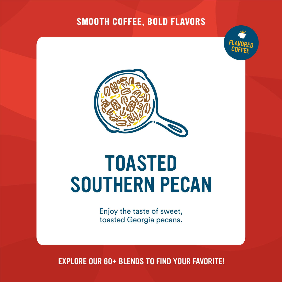 Cameron's Coffee Roasted Ground Coffee — Toasted Southern Pecan, 64 oz (Pack of 1)