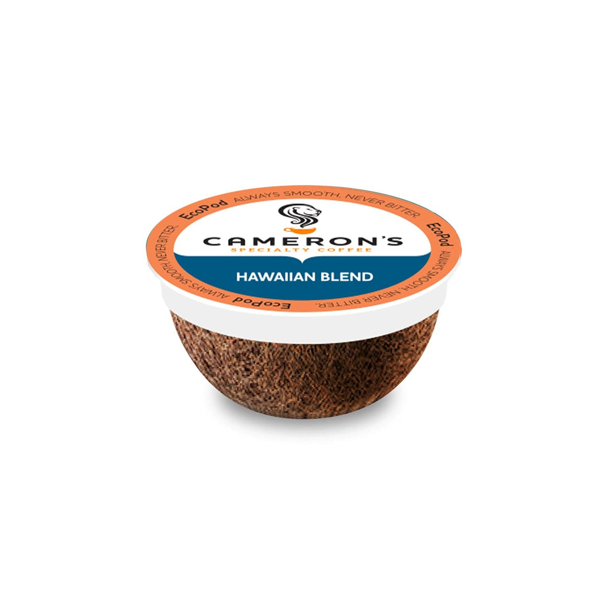 Cameron's Coffee Kona Blend Single Serve Pods – 32 Count (Compostable)