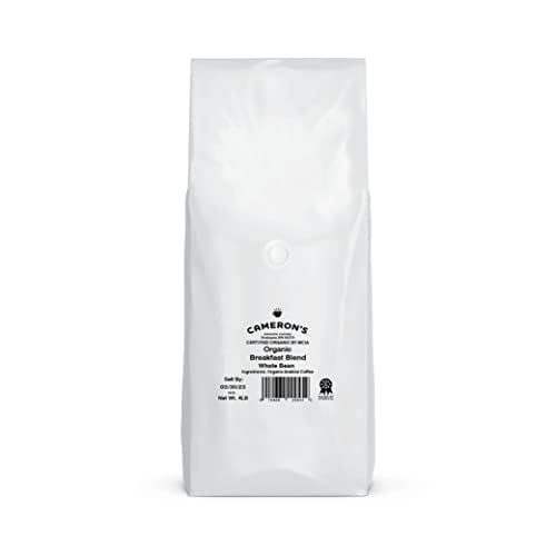 Cameron's Coffee Roasted Whole Bean Organic Breakfast Blend – 4 Pound