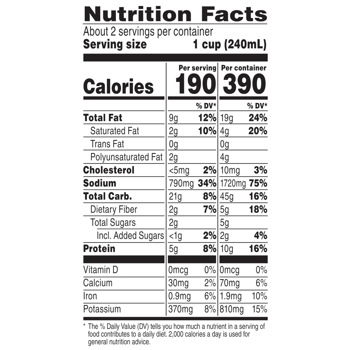 Campbell's Chunky Baked Potato with Cheddar & Bacon Bits Soup – 18.8 oz Can (Case of 12)