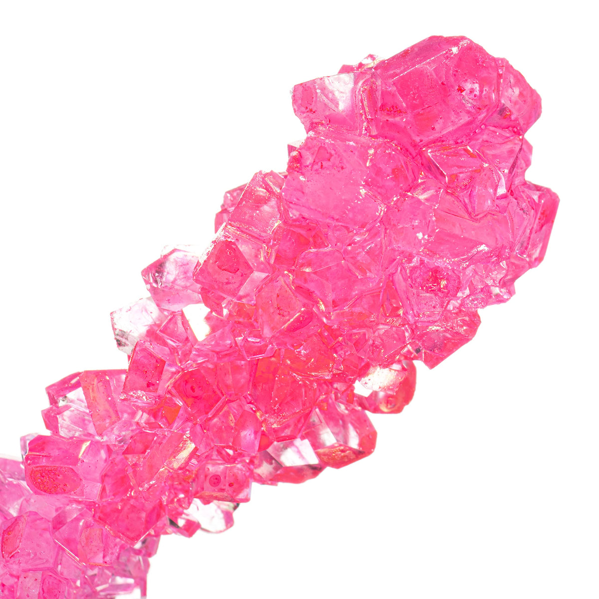 Candy Envy Rock Candy Sticks — Light Pink & White, Cherry & Original Sugar, 36-Pack