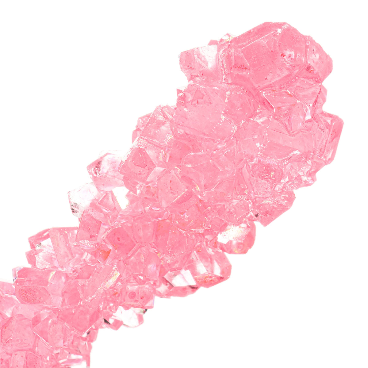 Candy Envy Light Pink Cherry Rock Candy Sticks – 36 Individually Wrapped Party Favors