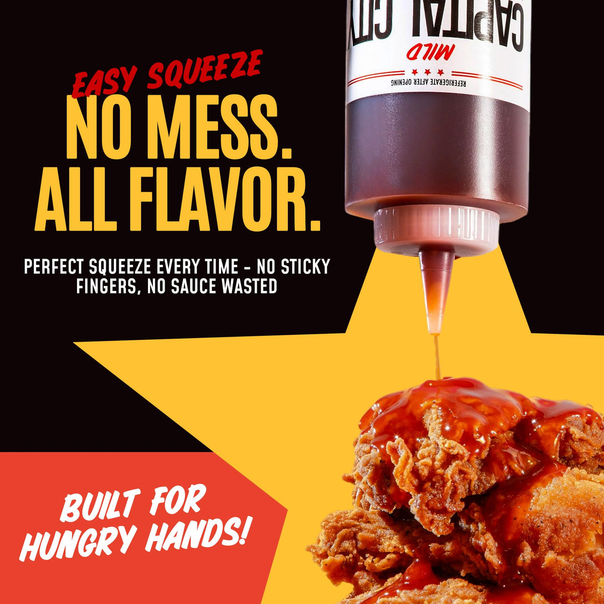 Capital City Mambo Sauce Sweet Hot & Mild Variety Pack – 12oz 2 Pack