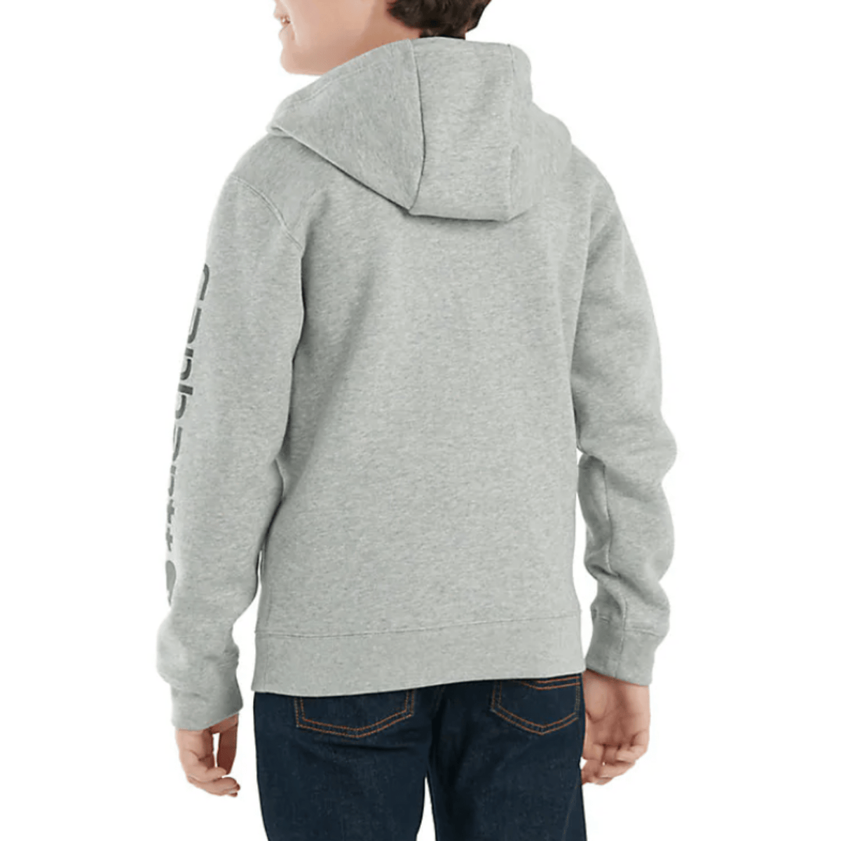 Carhartt Boys' Long Sleeve Graphic Sweatshirt - Heather Grey S-XL