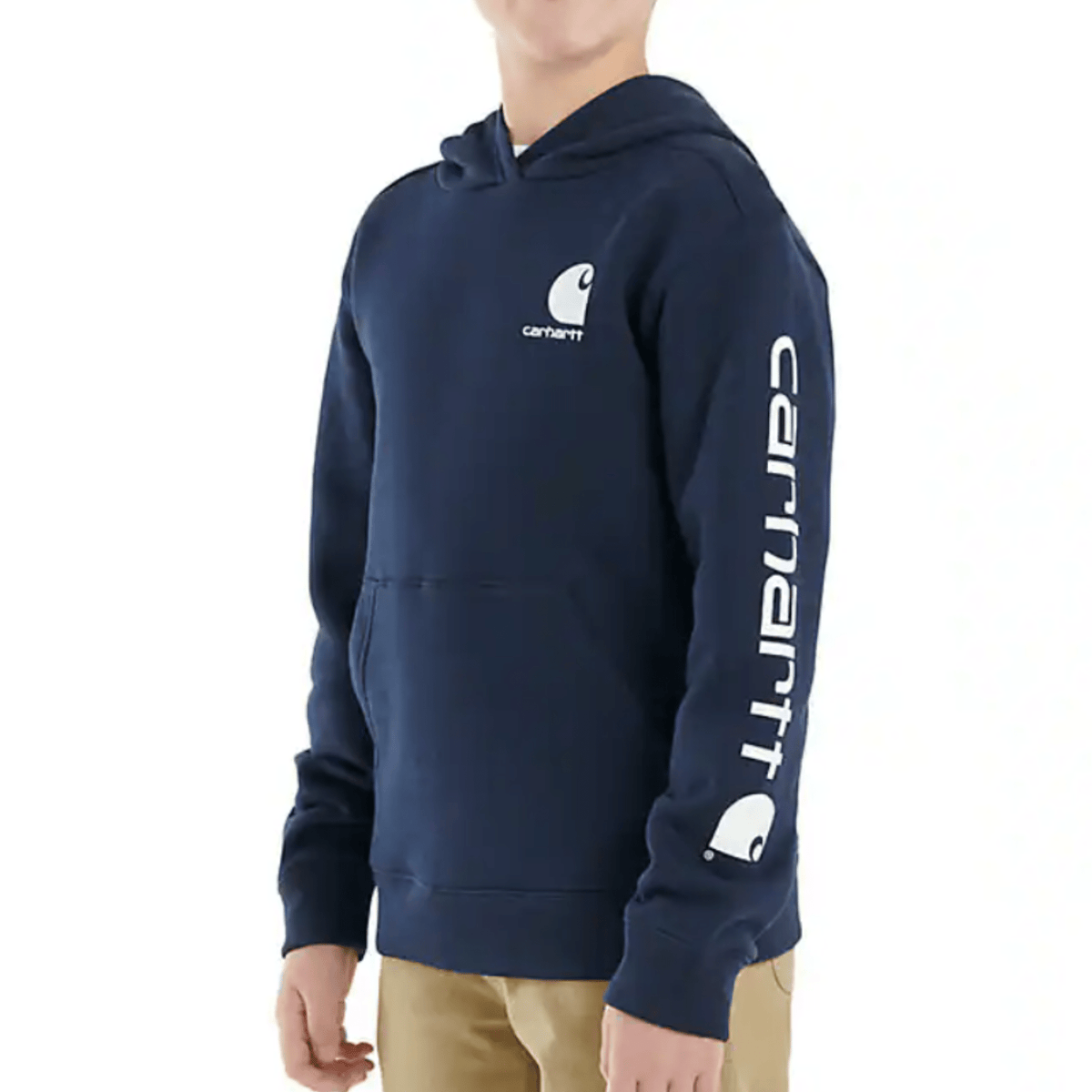 Carhartt Boys' Long Sleeve Graphic Sweatshirt - Navy S-XL