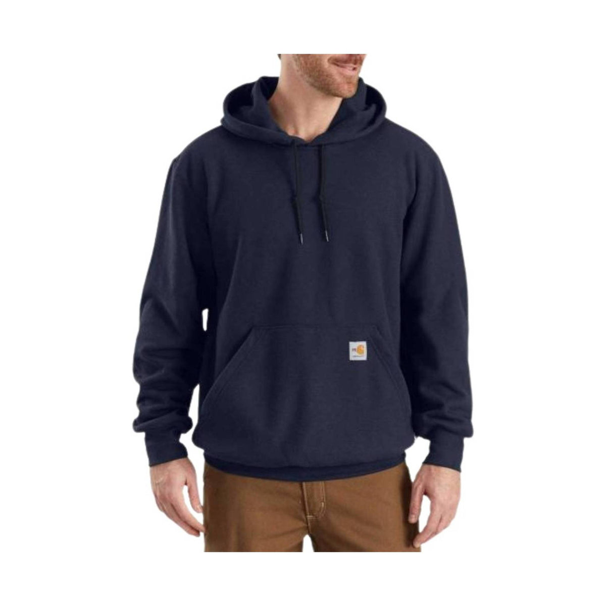 Carhartt Men's Flame Resistant Heavyweight Hooded Sweatshirt - Dark Navy