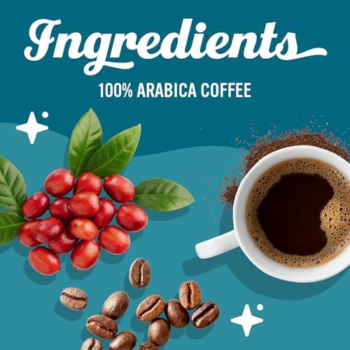 Caribou Blend Medium Roast Decaf Ground Coffee — 6x12oz Bags | 100% Arabica