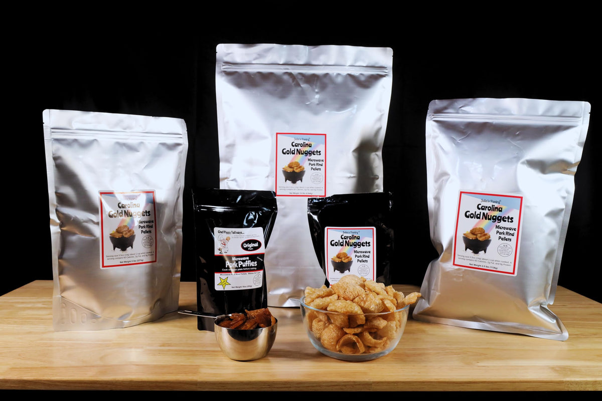 Julia's Pantry Pork Rinds 2.5lb – ZERO CARBS | Atkins Keto Paleo