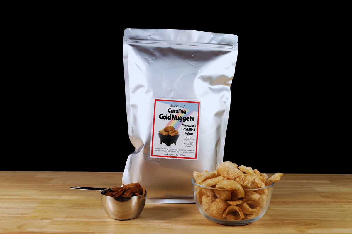 Julia's Pantry Pork Rinds 2.5lb – ZERO CARBS | Atkins Keto Paleo