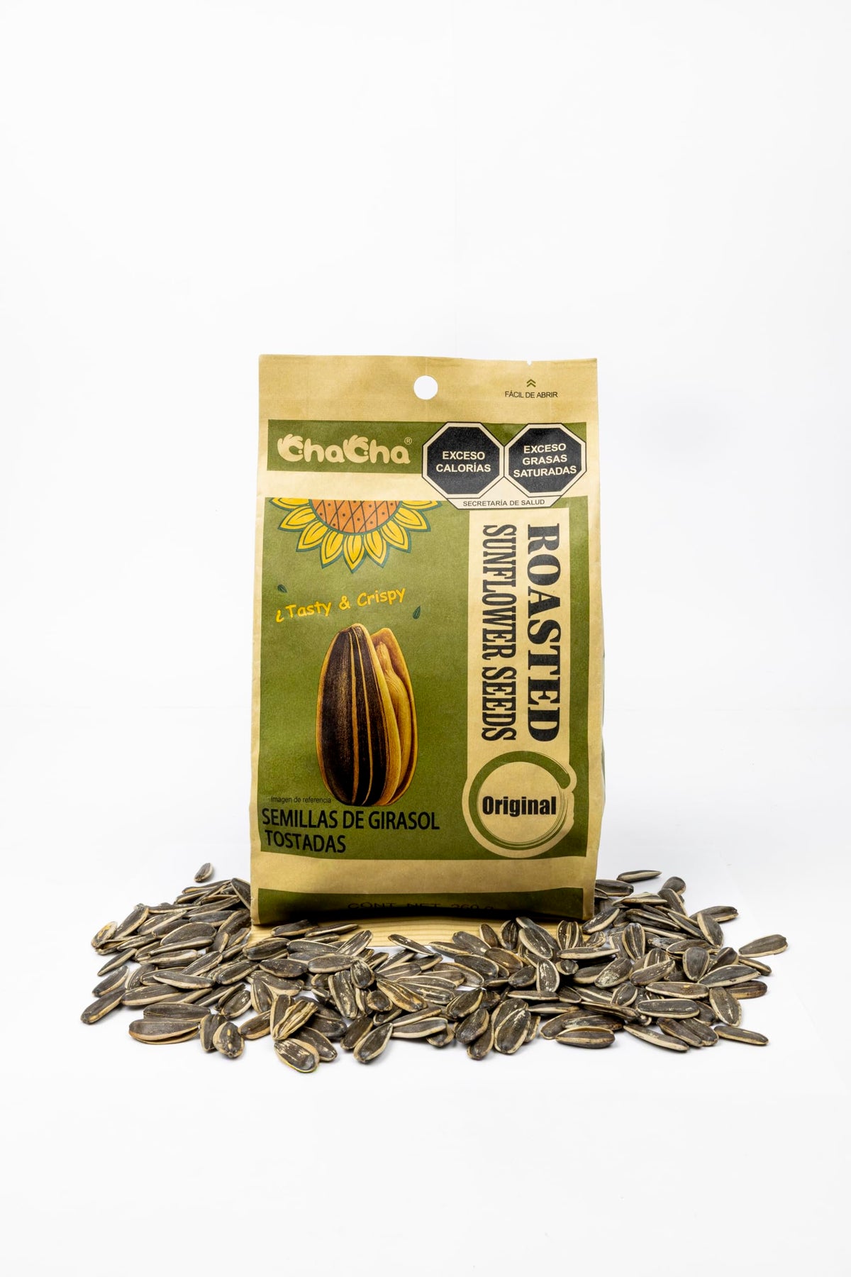 Cha Cha Sunflower Seeds (Roasted) 250g – 100% Natural Flavor | ChaCha