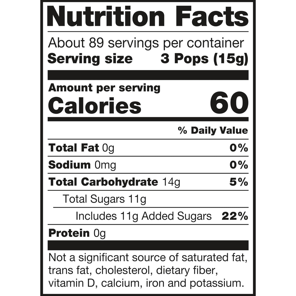 Charms Organic Pops (265 Count) – USDA Organic Fruit Candy Lollipops, Dye-Free, Gluten-Free, Non-GMO, 3 lb Resealable Bag