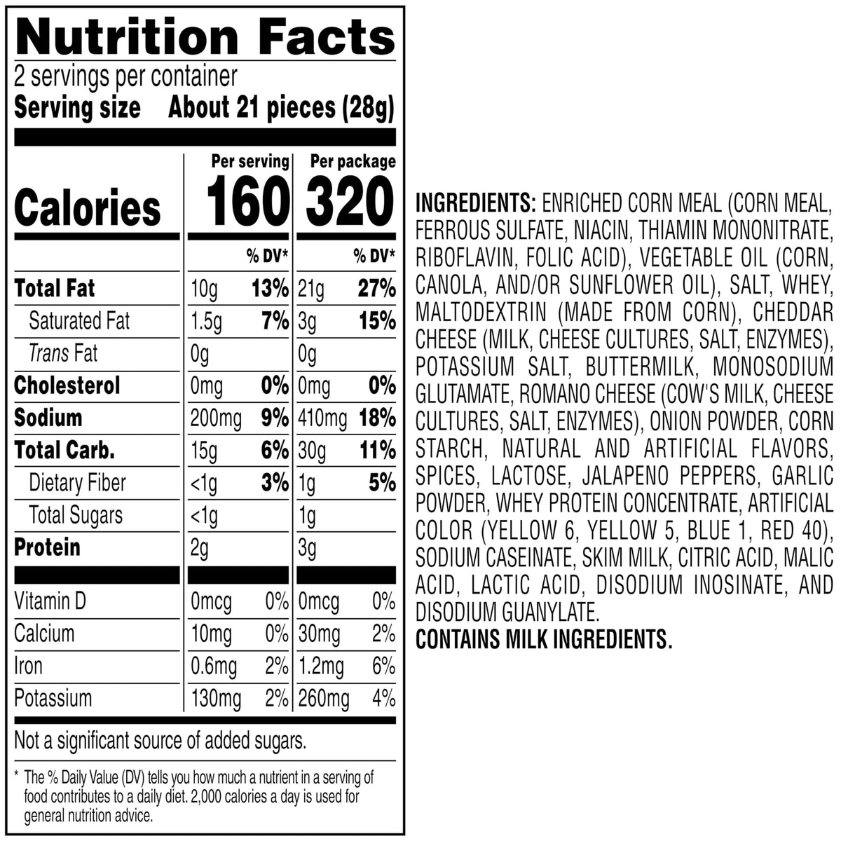 Cheetos Crunchy Cheddar Jalapeño Snacks – 2 oz, 64-Pack Bulk