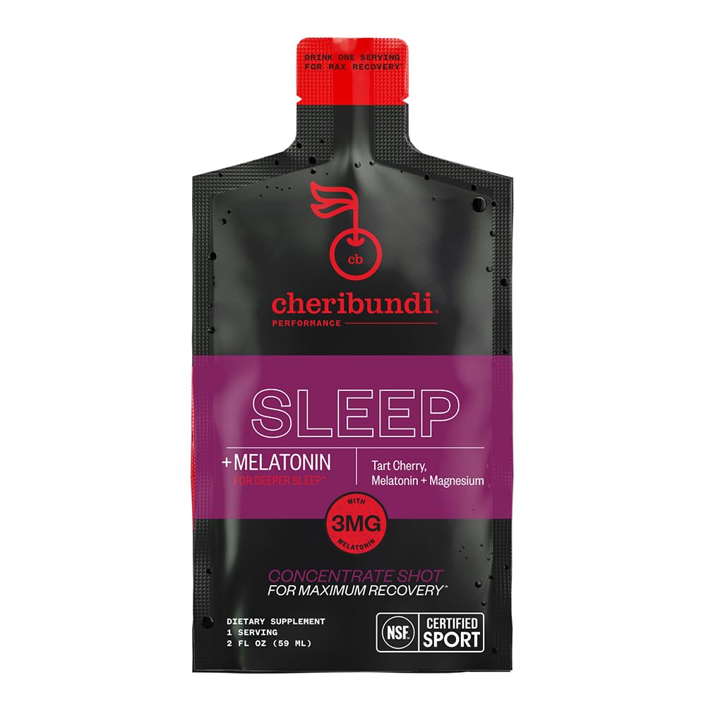 Cheribundi Tart Cherry Sleep Concentrate – 2oz Grab & Go (Pack of 6)