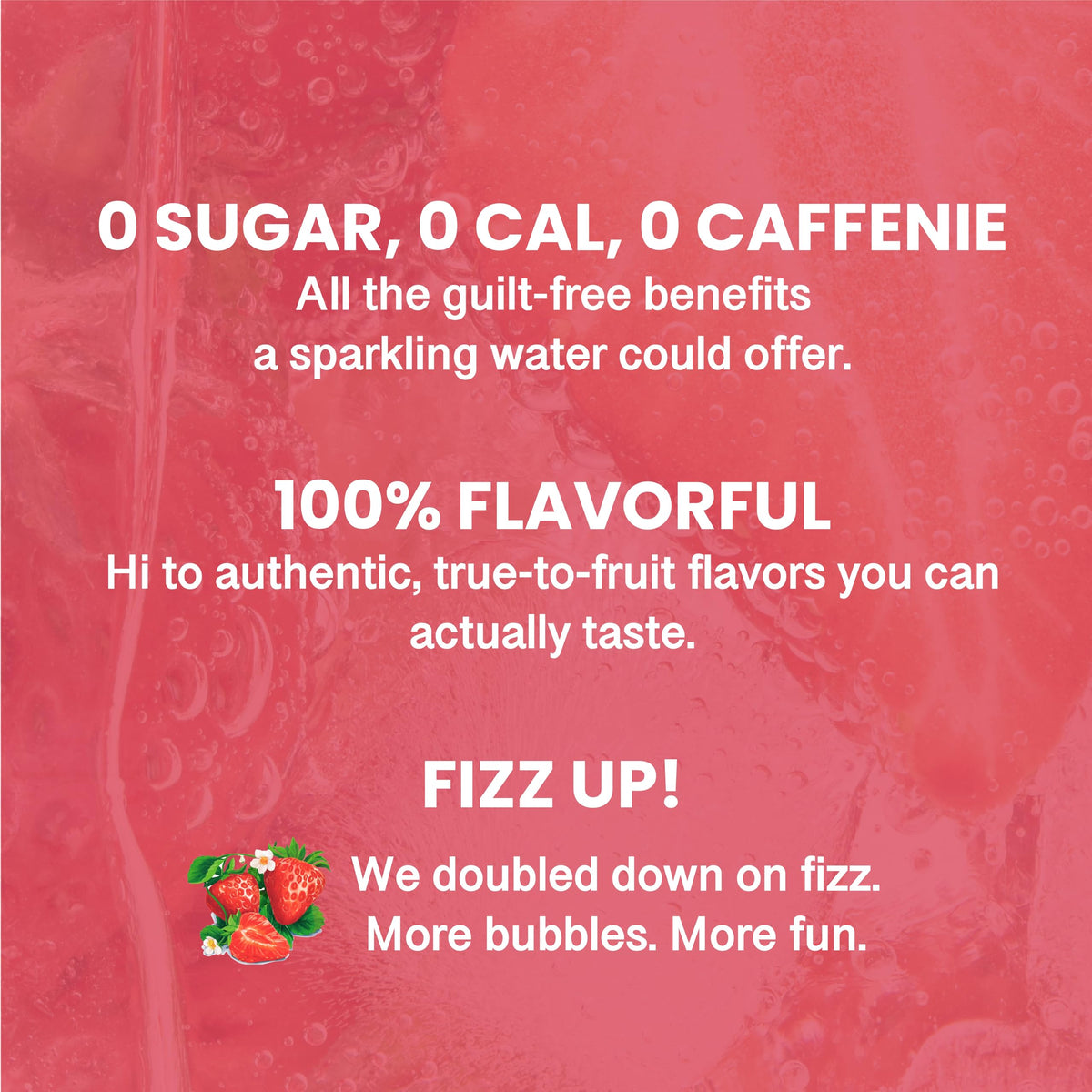 CHI FOREST Strawberry Sparkling Water — Seasonal Limited Flavor, Zero Sugar, 0 Cal, 11.16 oz Cans (Pack of 24)