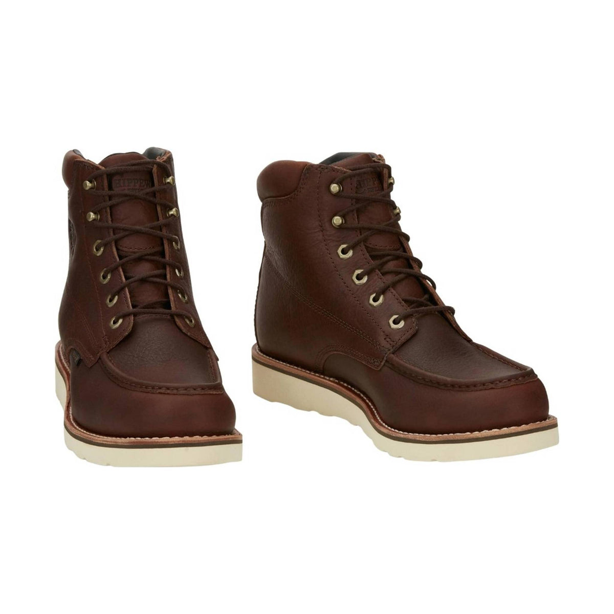 Chippewa Men's 6in Edge Walker Waterproof Soft Toe Boots - Brown