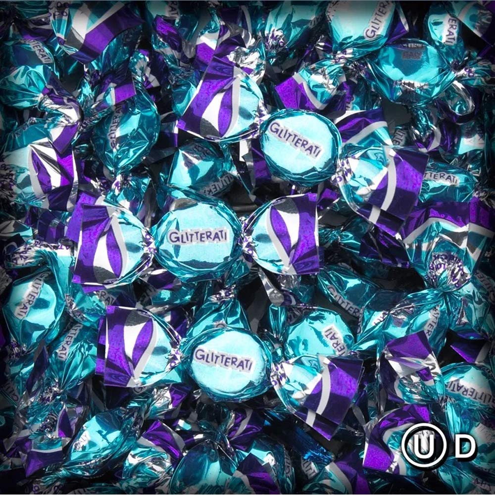 Chipurnoi Glitterati Deluxe Mint Italian Miniature Candies – 800 Count, Vegan & Gluten Free