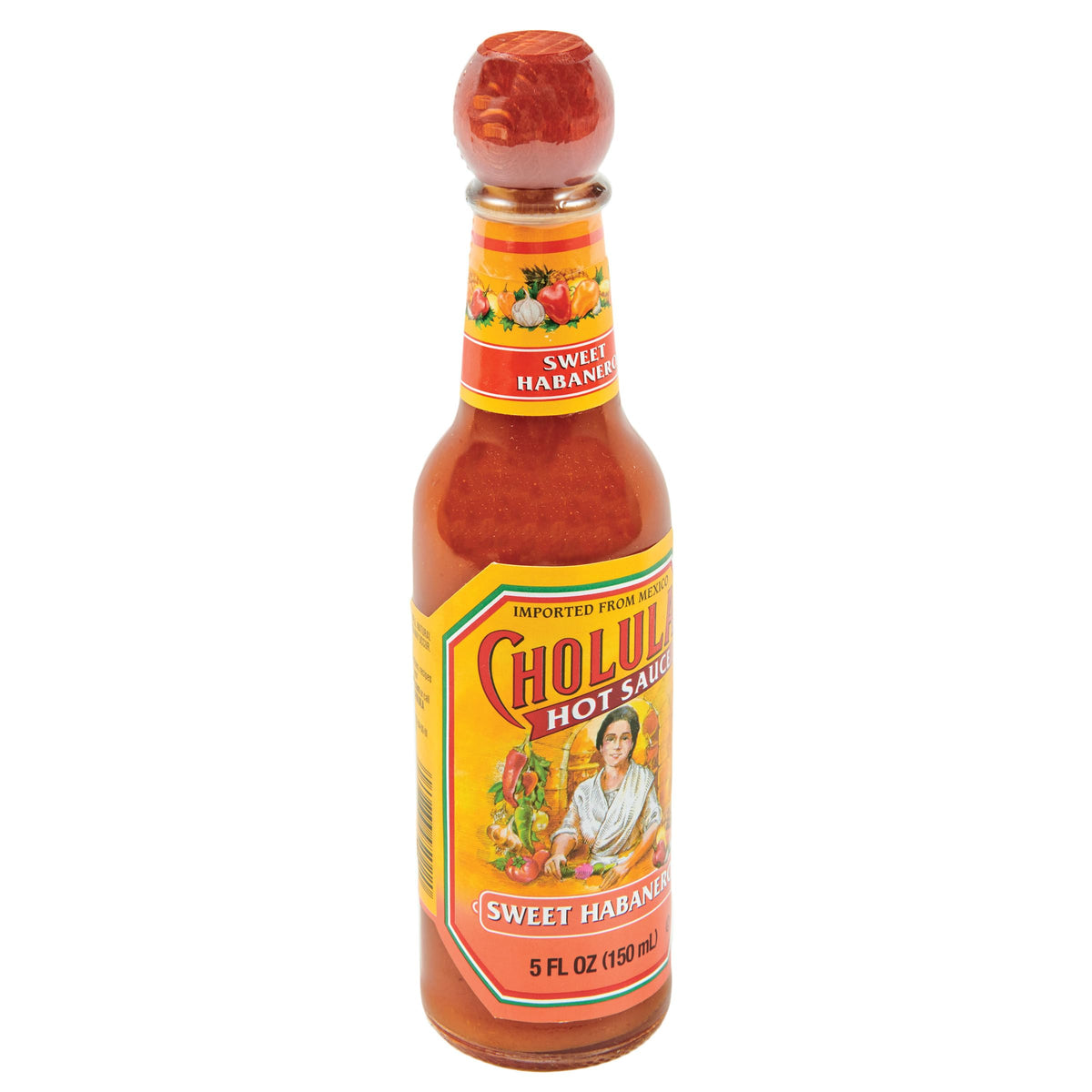 Cholula Sweet Habanero Hot Sauce, 5 fl oz – Pack of 12