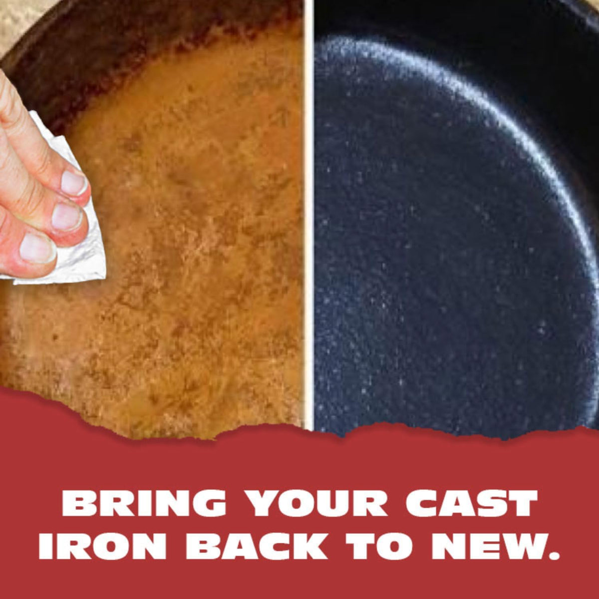 Knapp Made Cast Iron & Carbon Steel Seasoning Wax – 2oz (3-Pack) by CM SCRUBBER