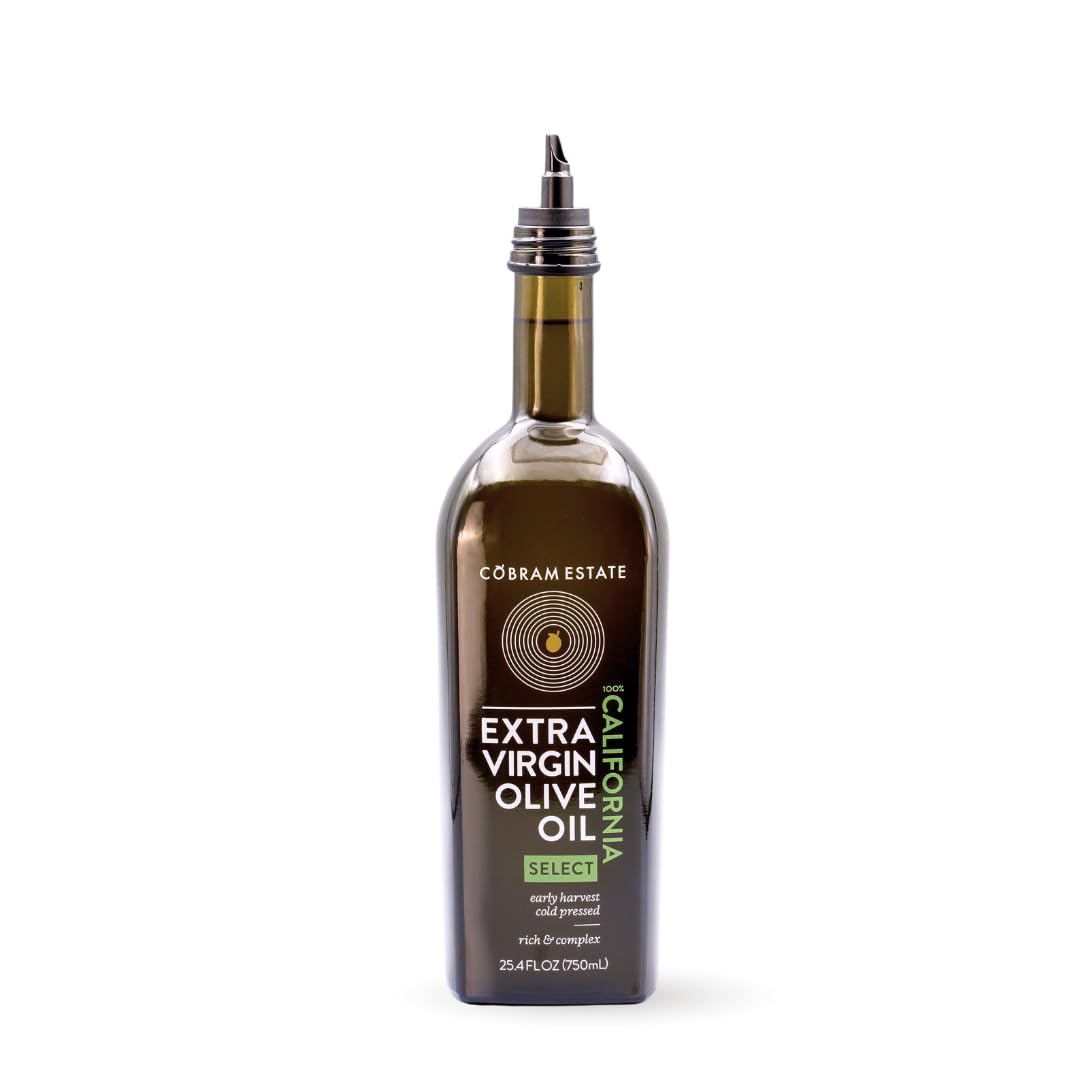 Cobram Estate California Select Extra Virgin Olive Oil - First Cold Pressed, Non-GMO, Keto Friendly, 750ml