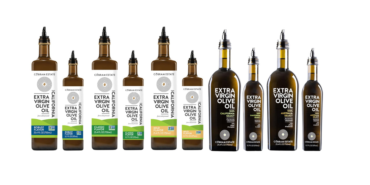 Cobram Estate California Select Extra Virgin Olive Oil - First Cold Pressed, Non-GMO, Keto Friendly, 750ml