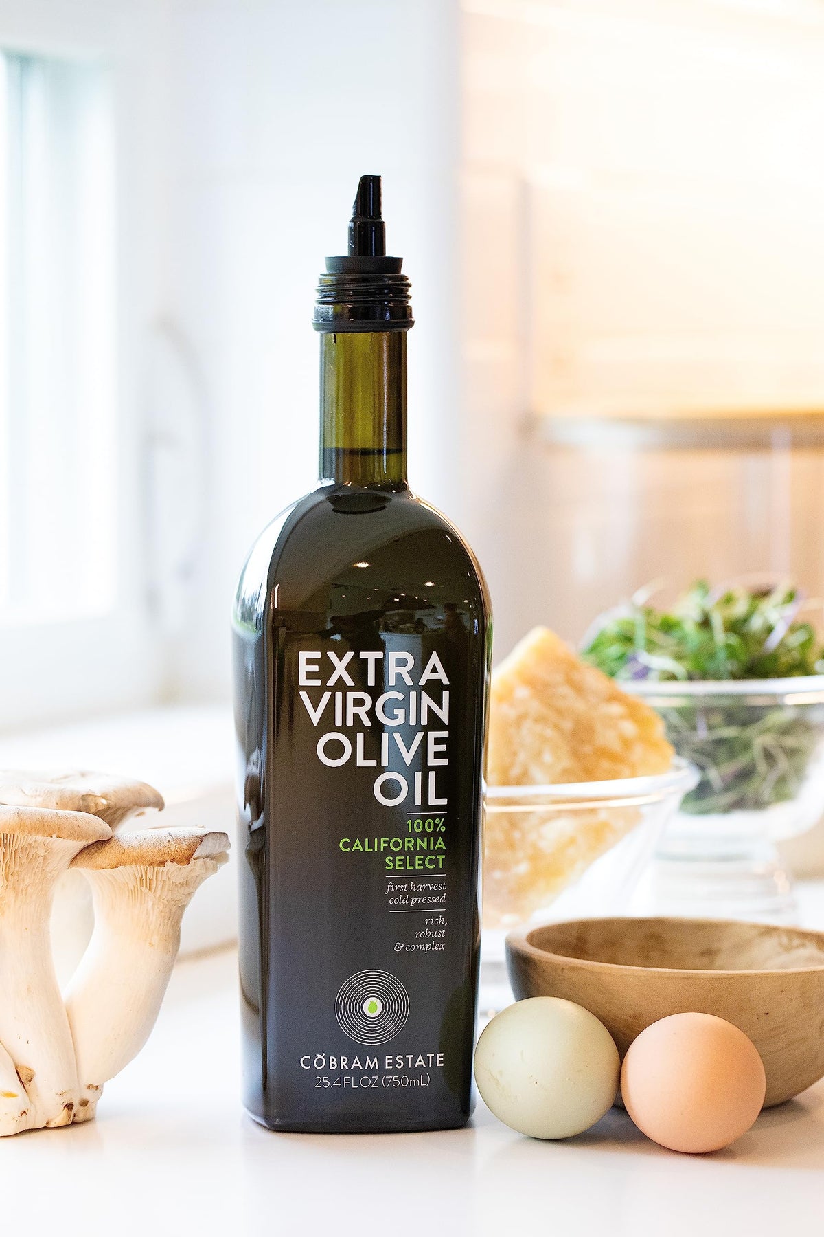 Cobram Estate California Select Extra Virgin Olive Oil - First Cold Pressed, Non-GMO, Keto Friendly, 750ml