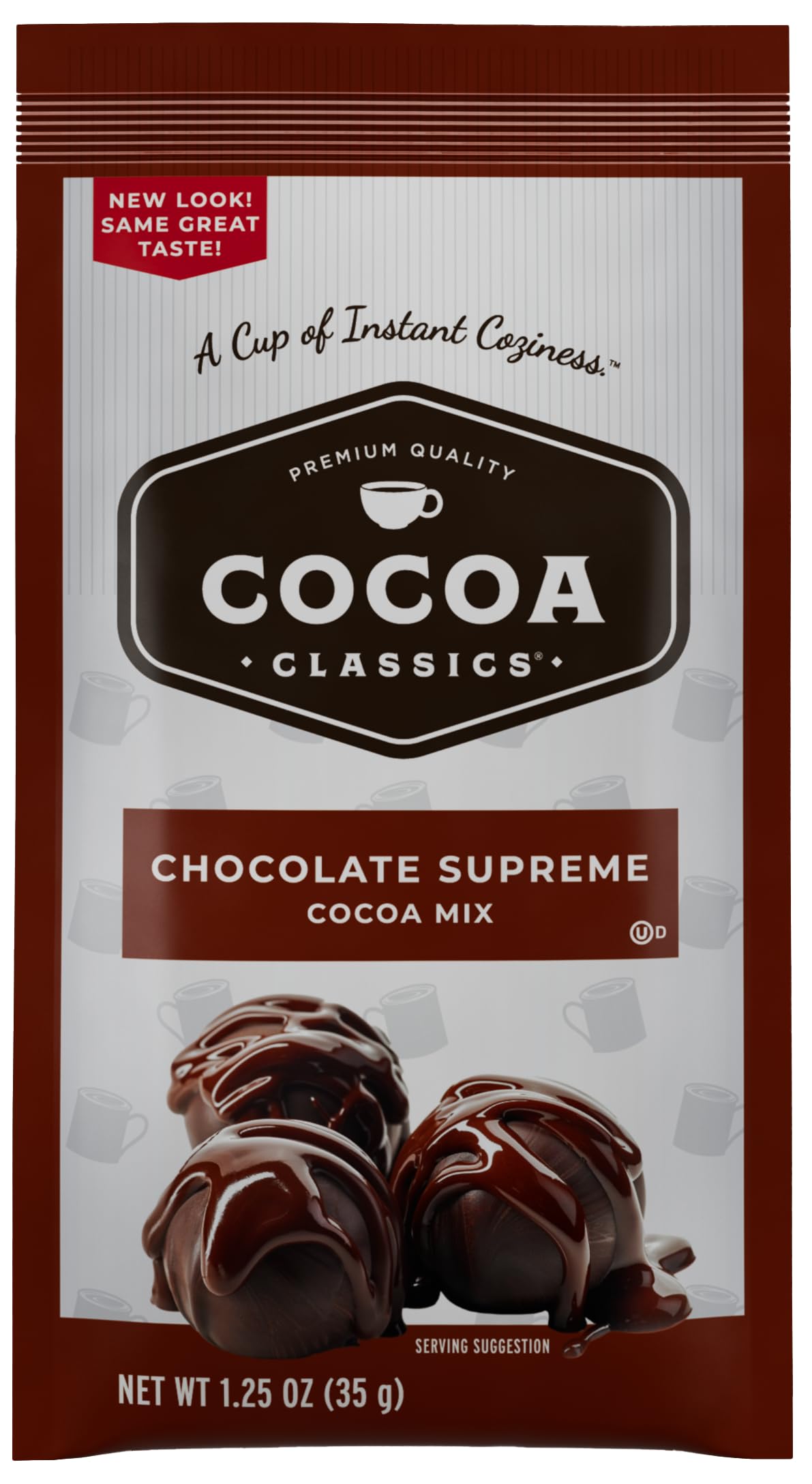 Cocoa Classics Variety Pack — 36-Pack of Hot Chocolate Mixes (1.25oz Each), Just Add Water