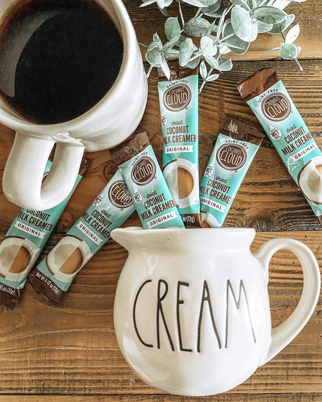 Coconut Cloud Original Coffee Creamer – Vegan, All-Natural, Lightly Sweetened, 16 oz | Made in Colorado