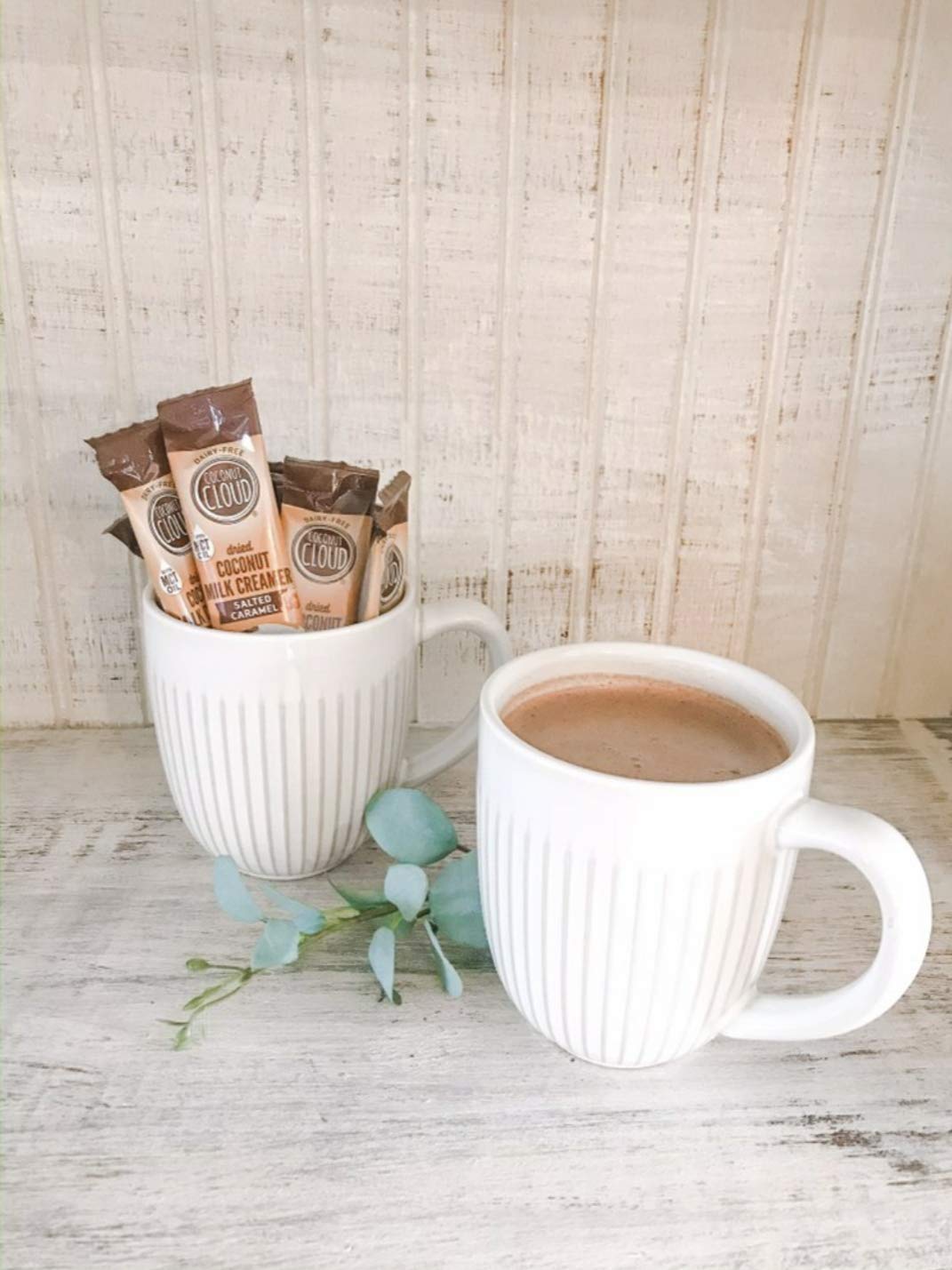 Coconut Cloud Salted Caramel Creamer Sticks – Dairy-Free, Vegan, Shelf-Stable