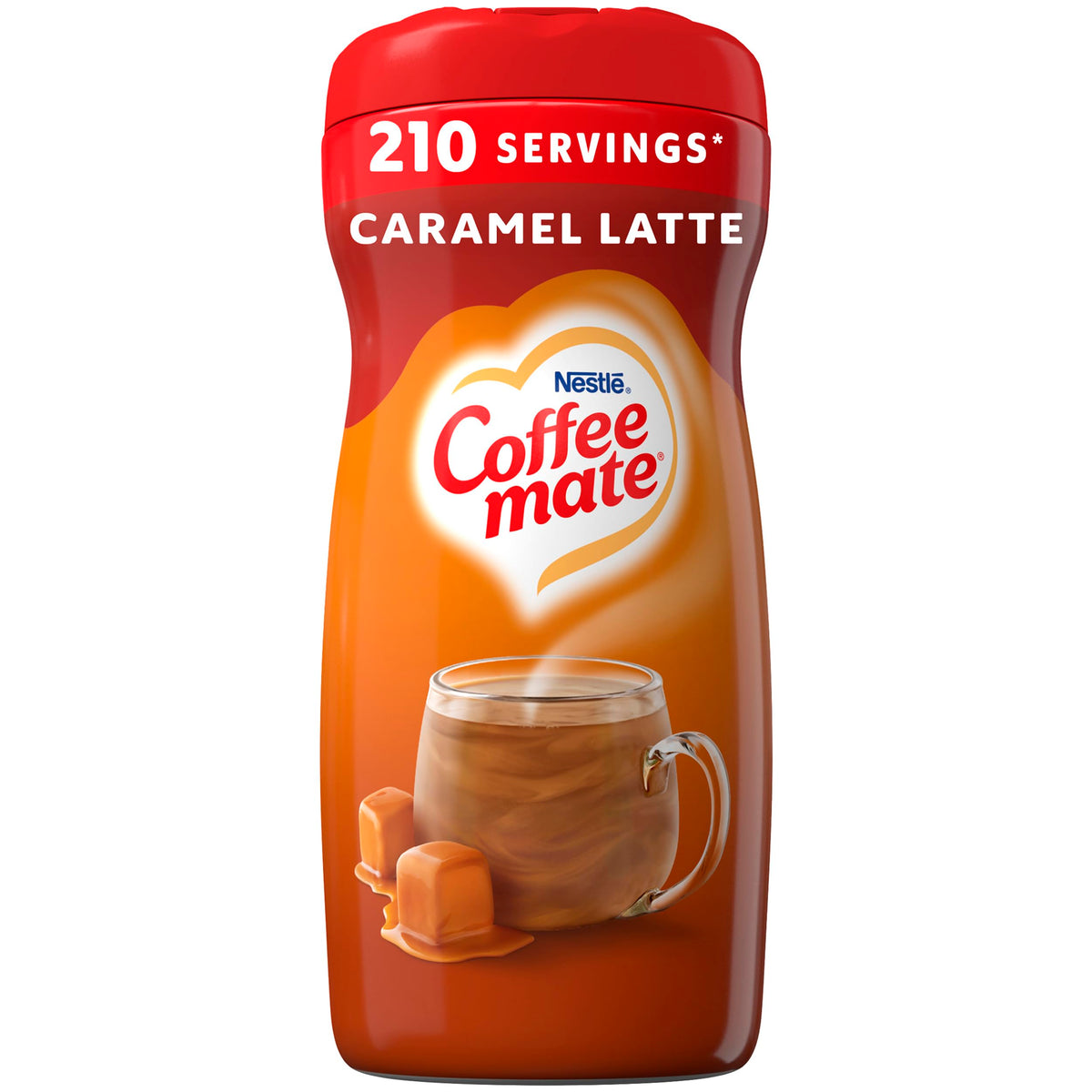 Coffee Mate Cafe Collection Caramel Macchiato Creamer — 6 x 15 oz (Dairy-Free)
