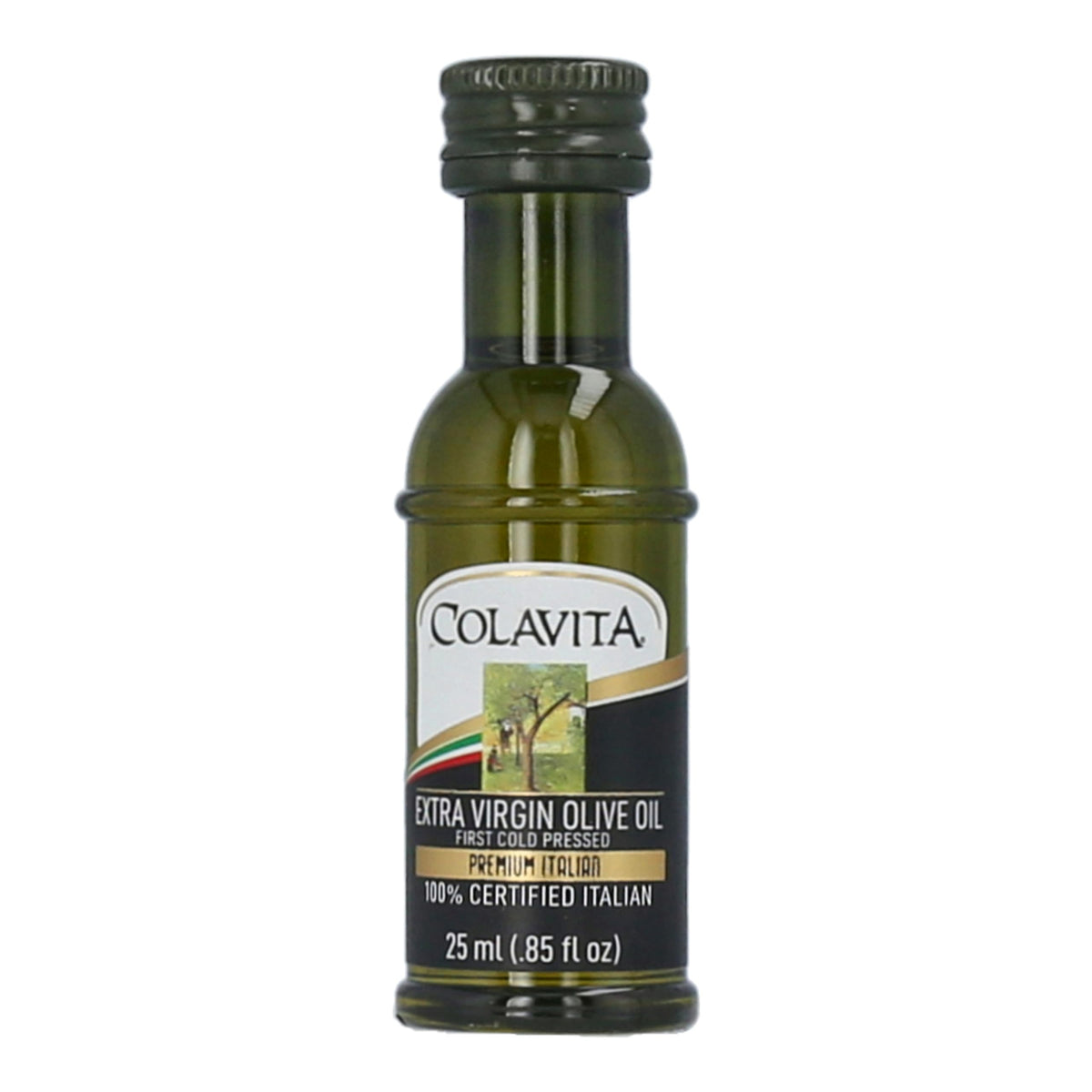 Colavita Mini EVOO – Premium Italian Extra Virgin Olive Oil, 80 x 25ml