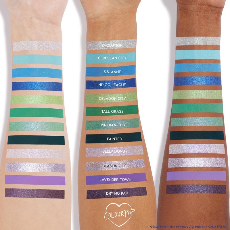 ColourPop Pokémon x ColourPop Pallet Town Eyeshadow Palette